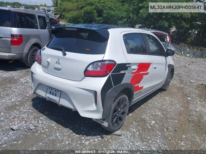 2023 Mitsubishi Mirage Ralliart VIN: ML32AWHJ0PH005641 Lot: 39886475