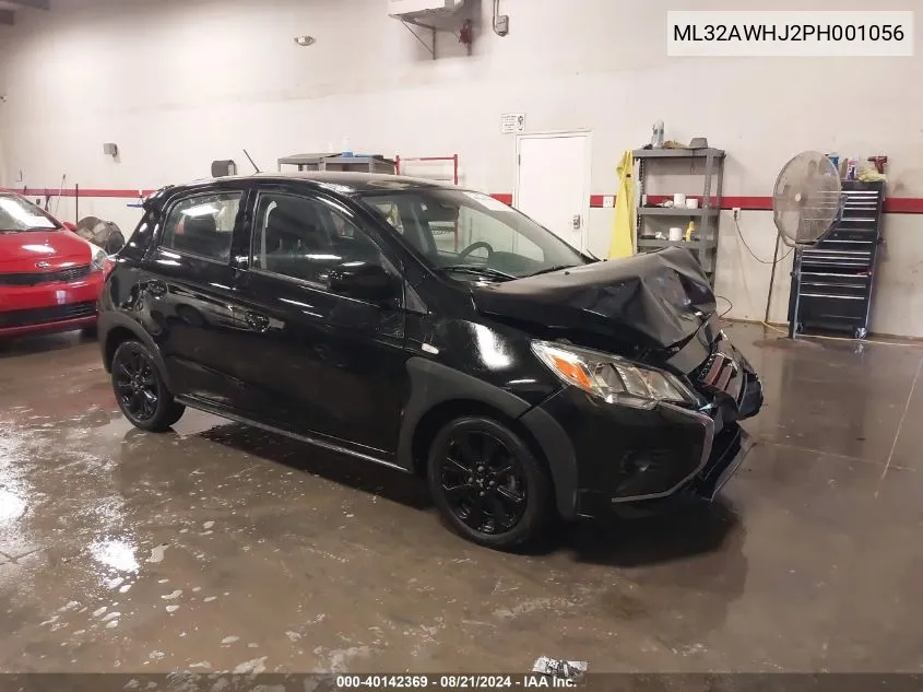 2023 Mitsubishi Mirage Se/Black Edition/Ralliart VIN: ML32AWHJ2PH001056 Lot: 40142369