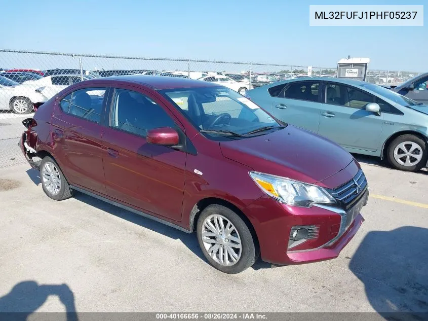 2023 Mitsubishi Mirage G4 Le VIN: ML32FUFJ1PHF05237 Lot: 40166656