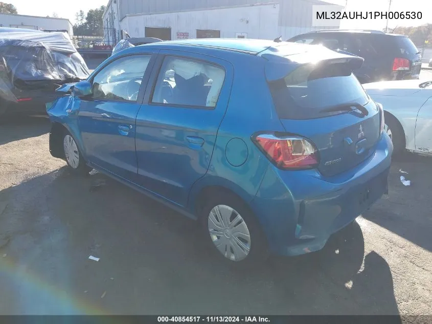 2023 Mitsubishi Mirage Es VIN: ML32AUHJ1PH006530 Lot: 40854517