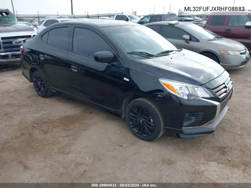 2024 Mitsubishi Mirage G4 Black Edition VIN: ML32FUFJXRHF08883 Lot: 39994833