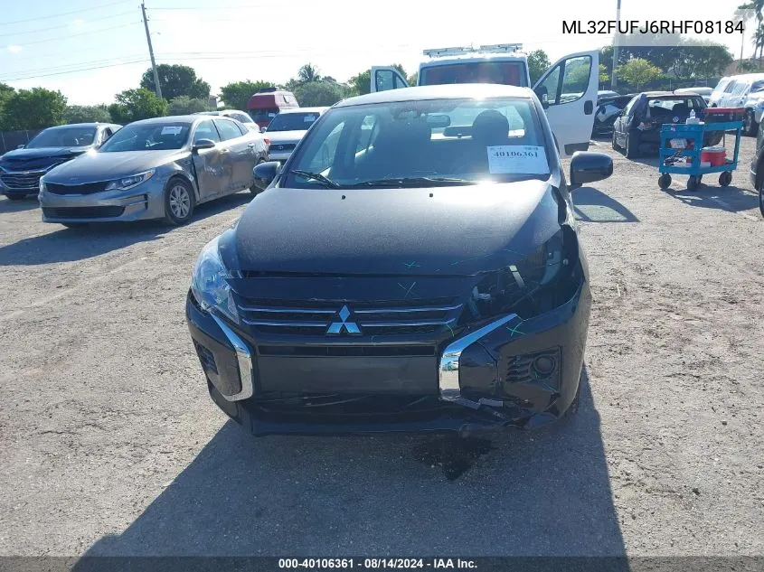 ML32FUFJ6RHF08184 2024 Mitsubishi Mirage G4 Es