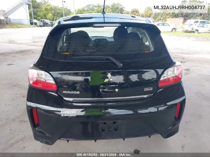 ML32AUHJ9RH004737 2024 Mitsubishi Mirage Le