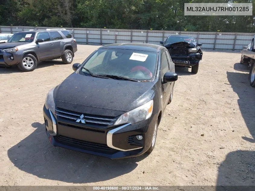 ML32AUHJ7RH001285 2024 Mitsubishi Mirage Le