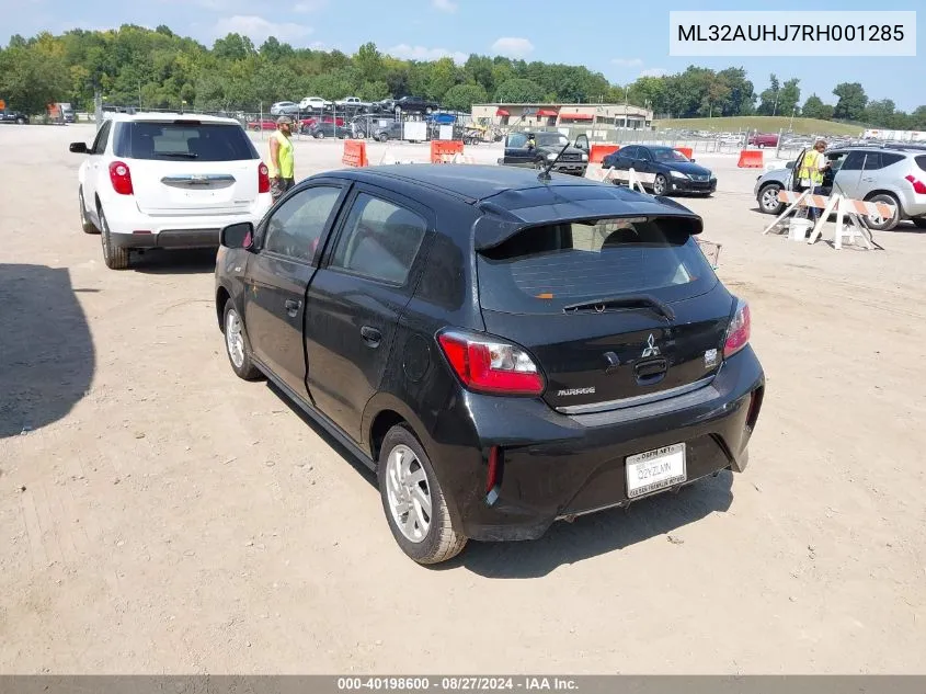 ML32AUHJ7RH001285 2024 Mitsubishi Mirage Le