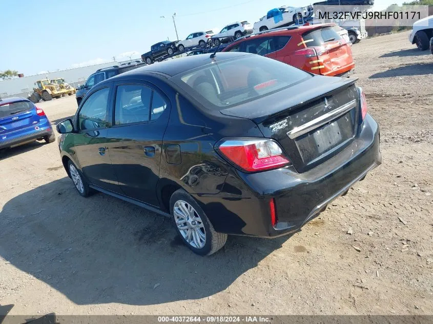 ML32FVFJ9RHF01171 2024 Mitsubishi Mirage G4 Se