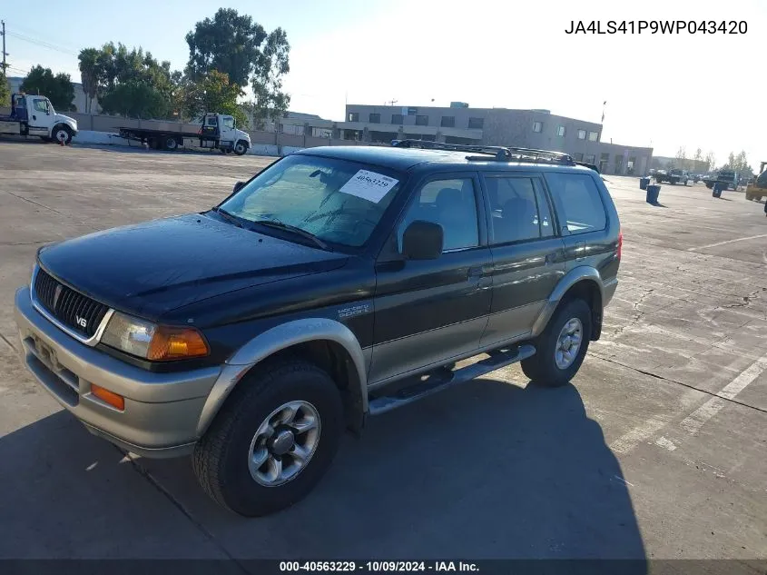 JA4LS41P9WP043420 1998 Mitsubishi Montero Sport Xls