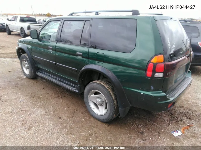 2001 Mitsubishi Montero Sport Es/Ls VIN: JA4LS21H91P044427 Lot: 40741705