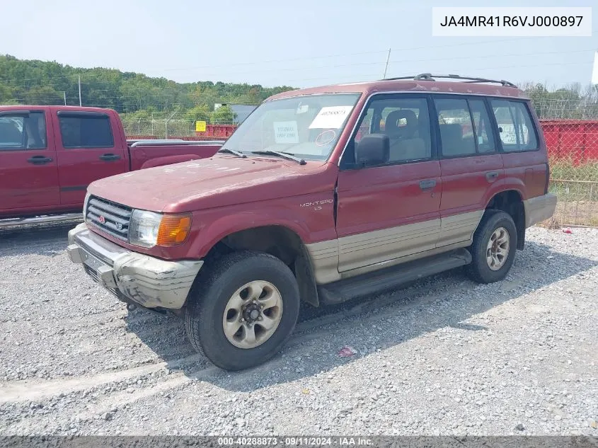 1997 Mitsubishi Montero Ls VIN: JA4MR41R6VJ000897 Lot: 40288873