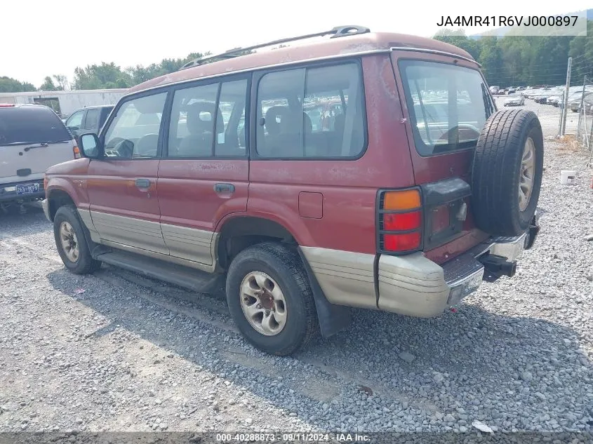 1997 Mitsubishi Montero Ls VIN: JA4MR41R6VJ000897 Lot: 40288873