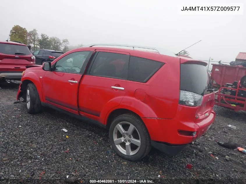 JA4MT41X57Z009577 2007 Mitsubishi Outlander Xls