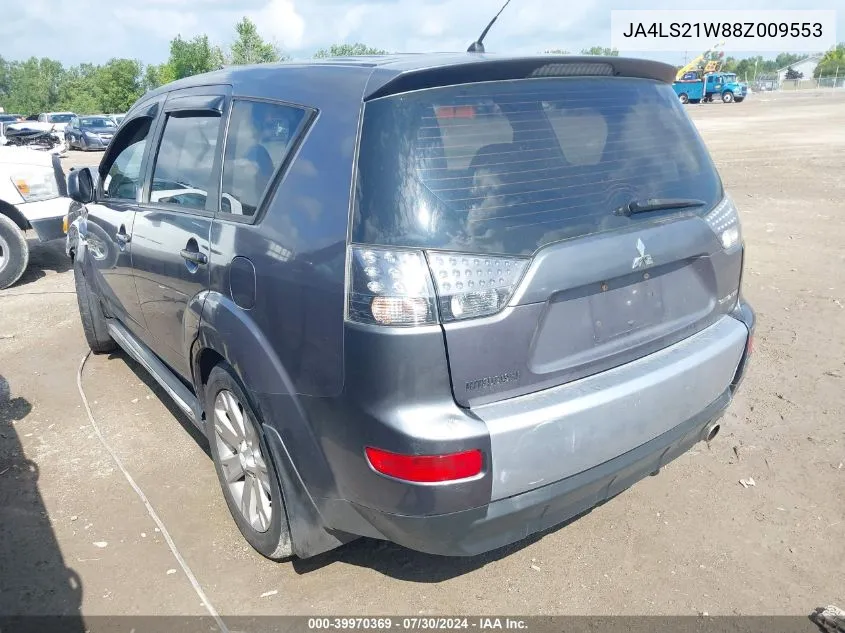 JA4LS21W88Z009553 2008 Mitsubishi Outlander Es