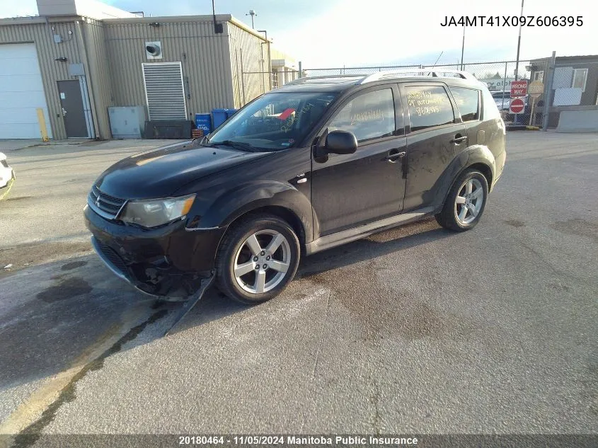 2009 Mitsubishi Outlander Xls VIN: JA4MT41X09Z606395 Lot: 20180464