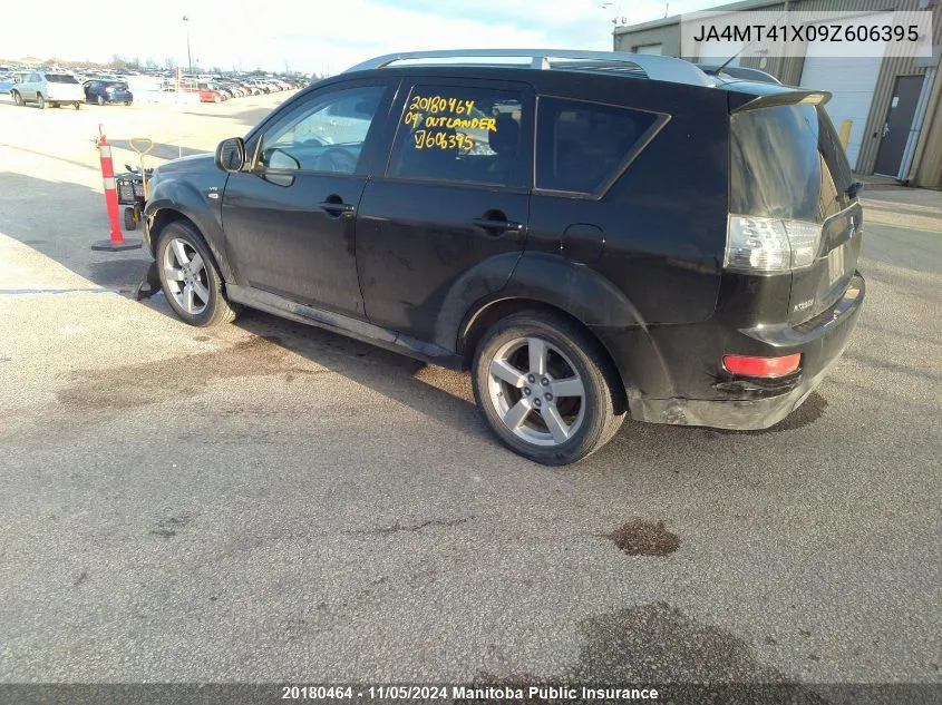 2009 Mitsubishi Outlander Xls VIN: JA4MT41X09Z606395 Lot: 20180464