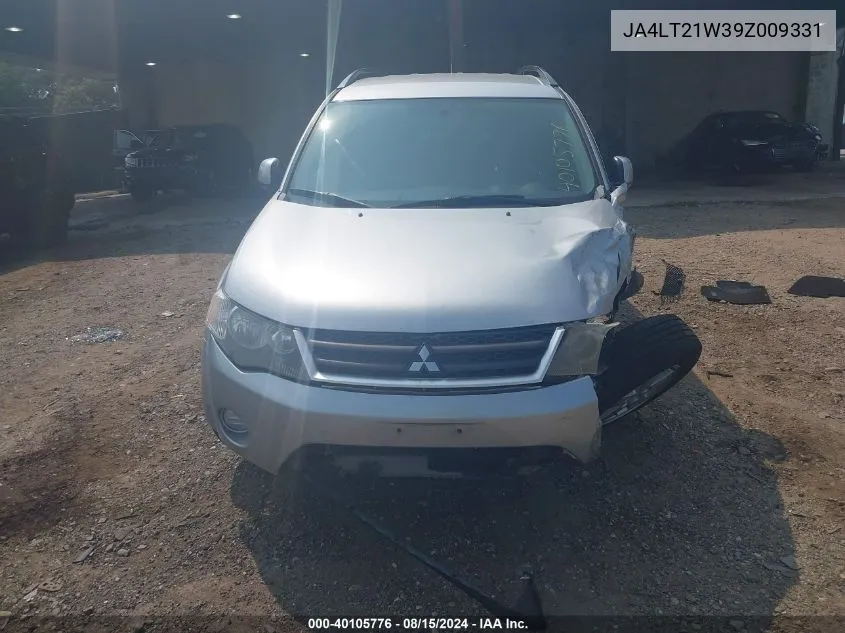 2009 Mitsubishi Outlander Es VIN: JA4LT21W39Z009331 Lot: 40105776