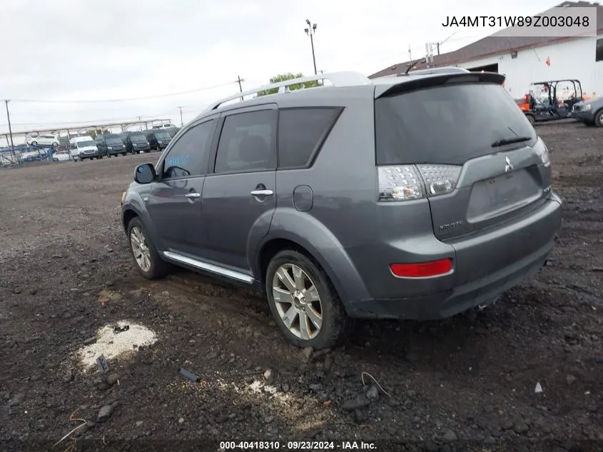 JA4MT31W89Z003048 2009 Mitsubishi Outlander Se