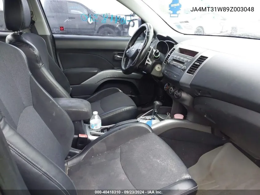 JA4MT31W89Z003048 2009 Mitsubishi Outlander Se