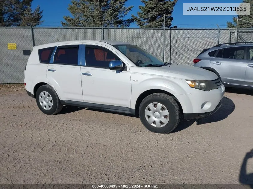 2009 Mitsubishi Outlander Es VIN: JA4LS21W29Z013535 Lot: 40680495