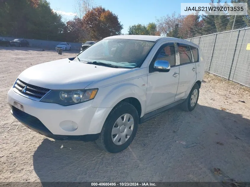 2009 Mitsubishi Outlander Es VIN: JA4LS21W29Z013535 Lot: 40680495