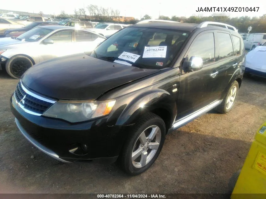 2009 Mitsubishi Outlander Xls VIN: JA4MT41X49Z010447 Lot: 40782364