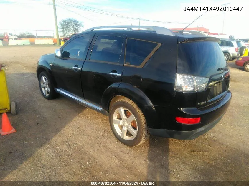 2009 Mitsubishi Outlander Xls VIN: JA4MT41X49Z010447 Lot: 40782364