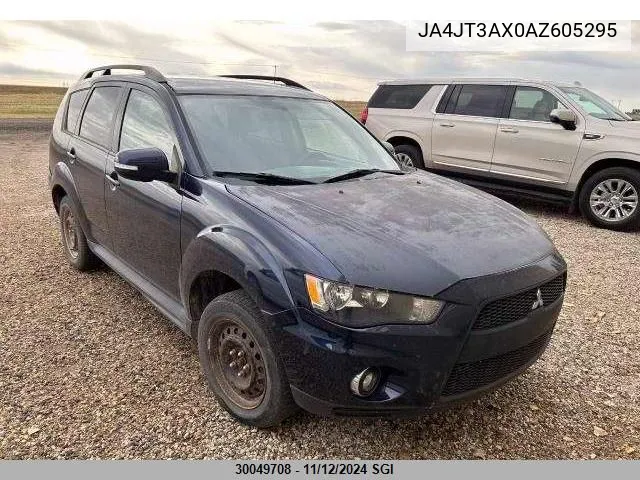 2010 Mitsubishi Outlander Xls VIN: JA4JT3AX0AZ605295 Lot: 30049708