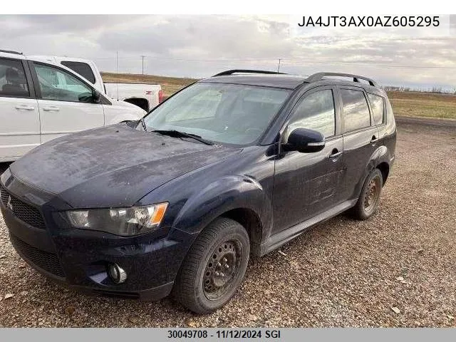 2010 Mitsubishi Outlander Xls VIN: JA4JT3AX0AZ605295 Lot: 30049708