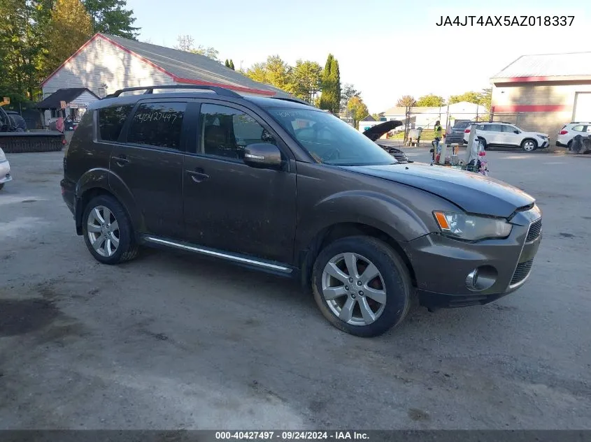 2010 Mitsubishi Outlander Xls VIN: JA4JT4AX5AZ018337 Lot: 40427497