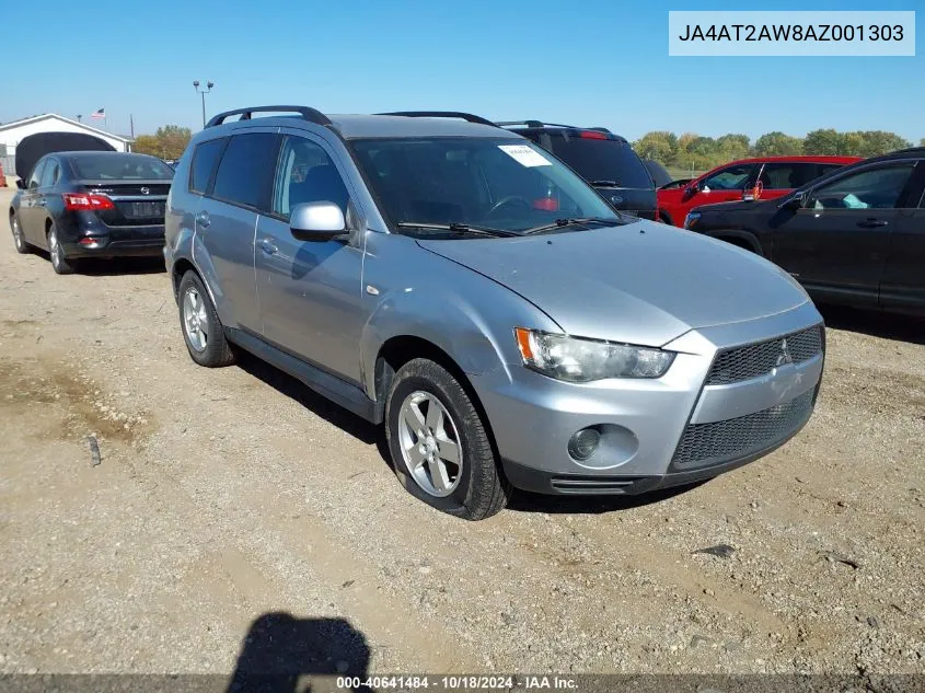 2010 Mitsubishi Outlander Es VIN: JA4AT2AW8AZ001303 Lot: 40641484