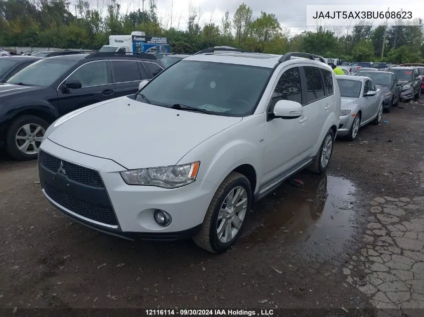 JA4JT5AX3BU608623 2011 Mitsubishi Outlander