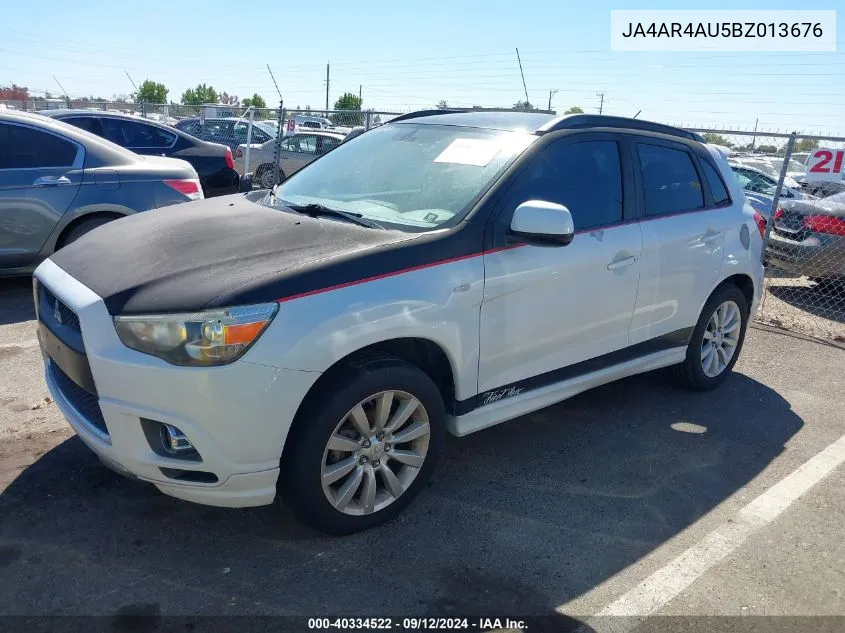 2011 Mitsubishi Outlander Sport Se VIN: JA4AR4AU5BZ013676 Lot: 40334522