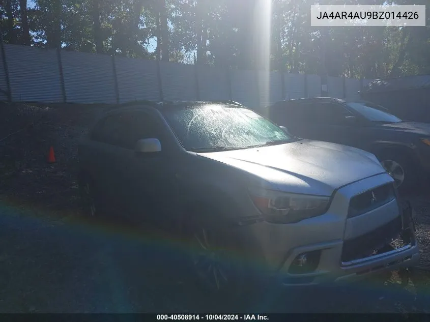 2011 Mitsubishi Outlander Sport Se VIN: JA4AR4AU9BZ014426 Lot: 40508914