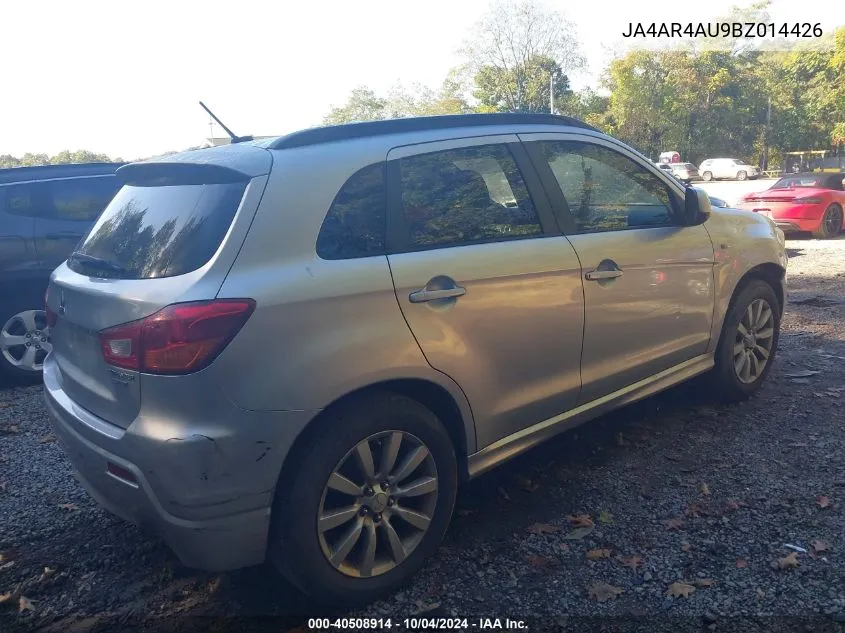 JA4AR4AU9BZ014426 2011 Mitsubishi Outlander Sport Se