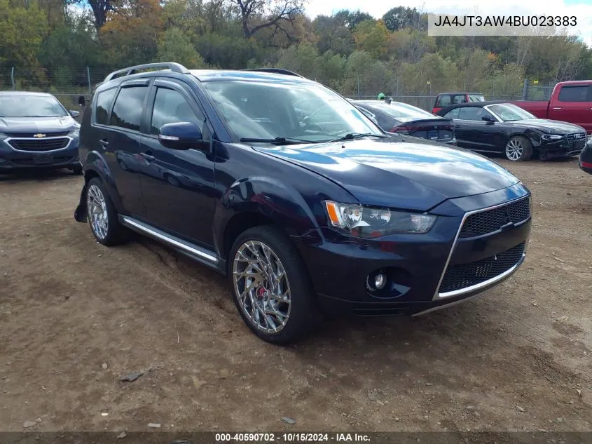 2011 Mitsubishi Outlander Se VIN: JA4JT3AW4BU023383 Lot: 40590702