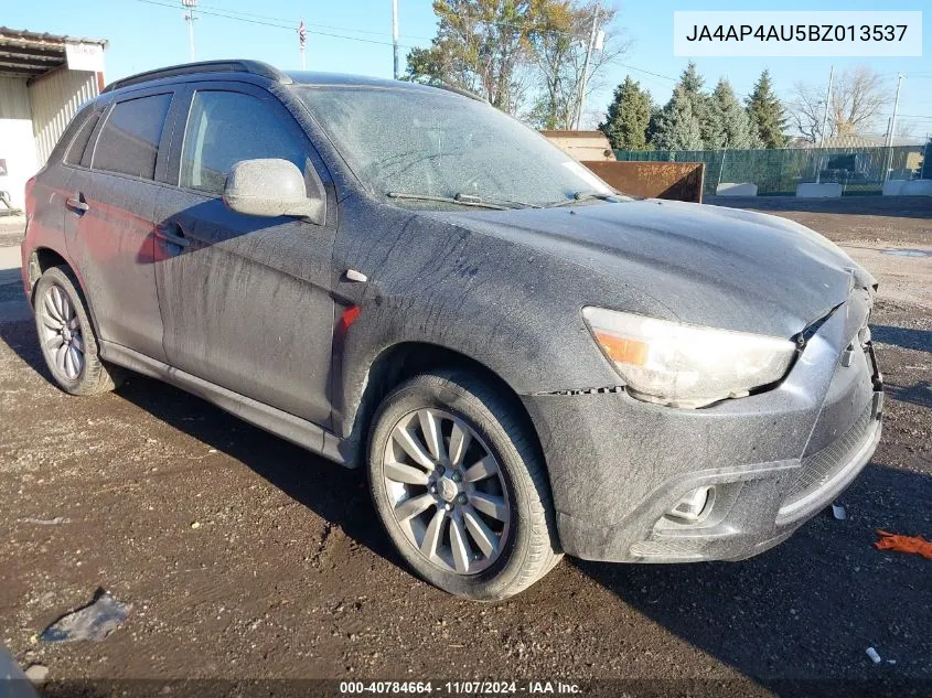 2011 Mitsubishi Outlander Sport Se VIN: JA4AP4AU5BZ013537 Lot: 40784664