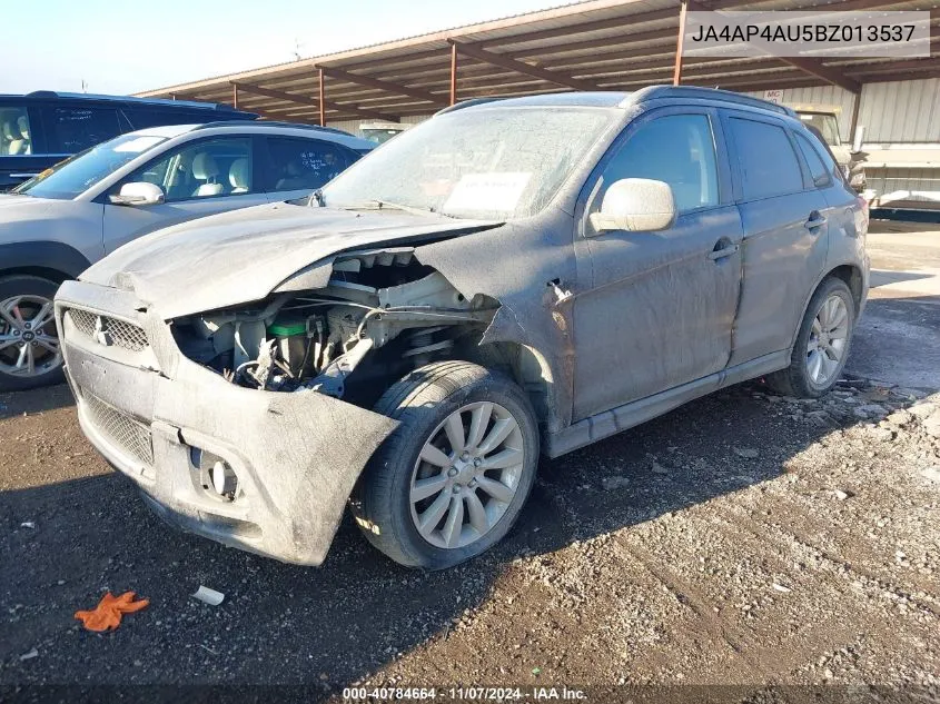 2011 Mitsubishi Outlander Sport Se VIN: JA4AP4AU5BZ013537 Lot: 40784664