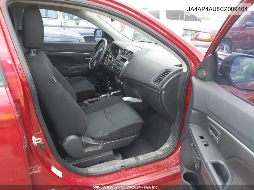 JA4AP4AU8CZ009404 2012 Mitsubishi Outlander Sport Se