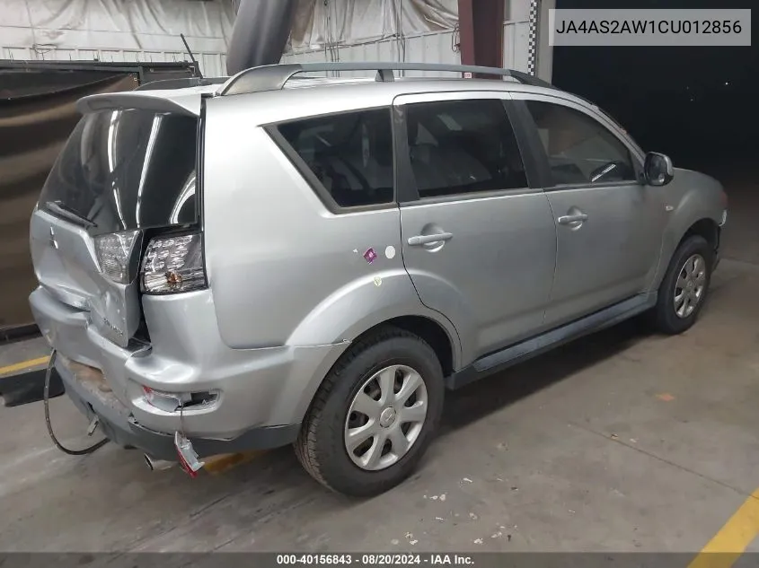 JA4AS2AW1CU012856 2012 Mitsubishi Outlander Es