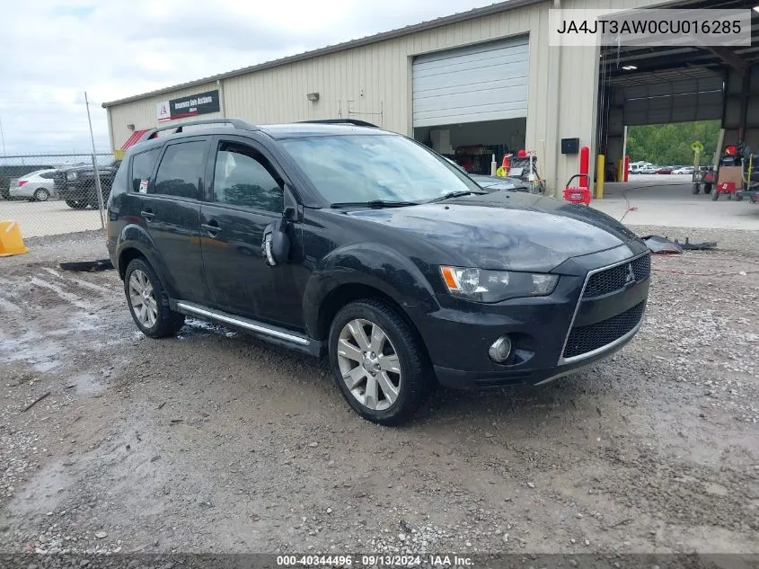 2012 Mitsubishi Outlander Se VIN: JA4JT3AW0CU016285 Lot: 40344496