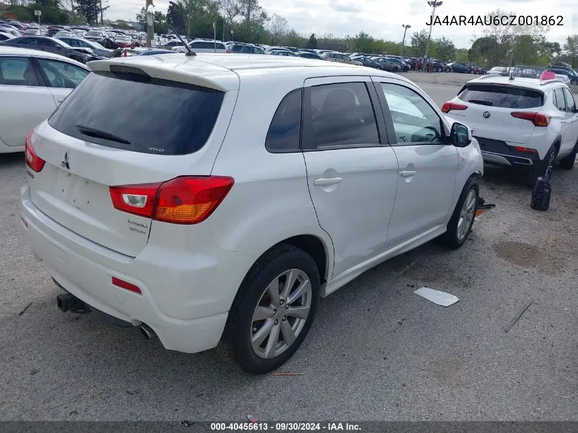 JA4AR4AU6CZ001862 2012 Mitsubishi Outlander Sport Se