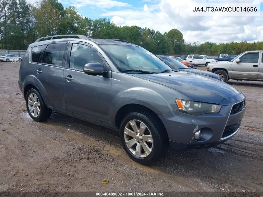 2012 Mitsubishi Outlander Se VIN: JA4JT3AWXCU014656 Lot: 40489002