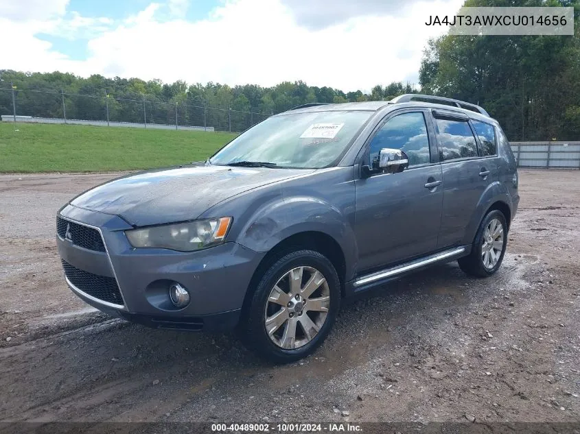 2012 Mitsubishi Outlander Se VIN: JA4JT3AWXCU014656 Lot: 40489002