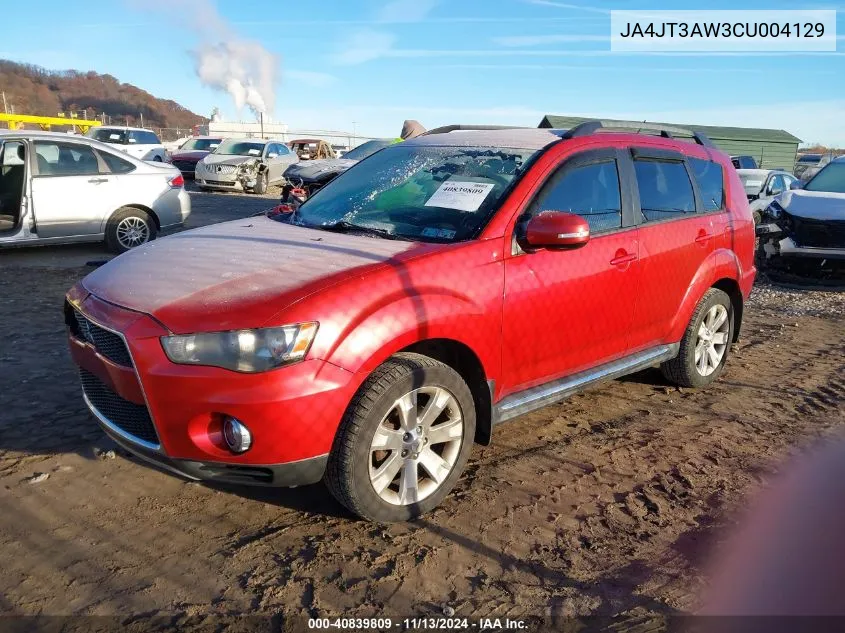 JA4JT3AW3CU004129 2012 Mitsubishi Outlander Se