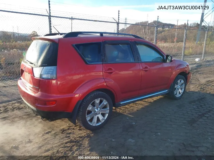 JA4JT3AW3CU004129 2012 Mitsubishi Outlander Se