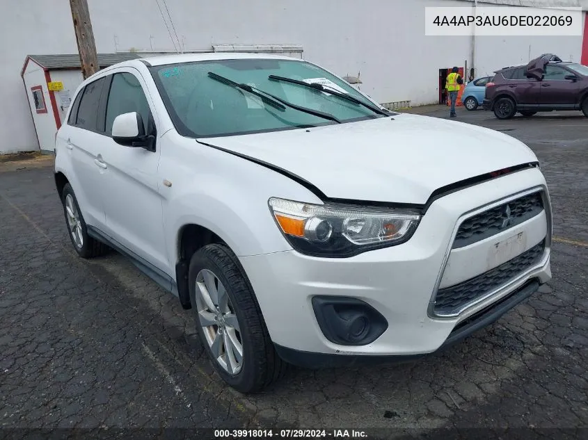 4A4AP3AU6DE022069 2013 Mitsubishi Outlander Sport Es