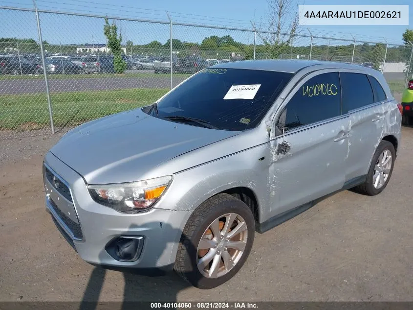 2013 Mitsubishi Outlander Sport Se VIN: 4A4AR4AU1DE002621 Lot: 40104060