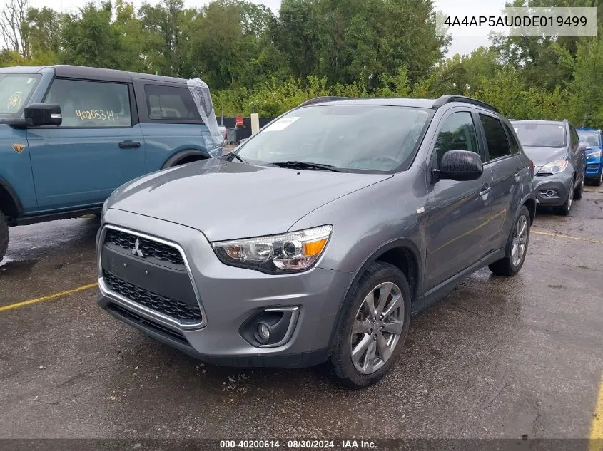 4A4AP5AU0DE019499 2013 Mitsubishi Outlander Sport Le