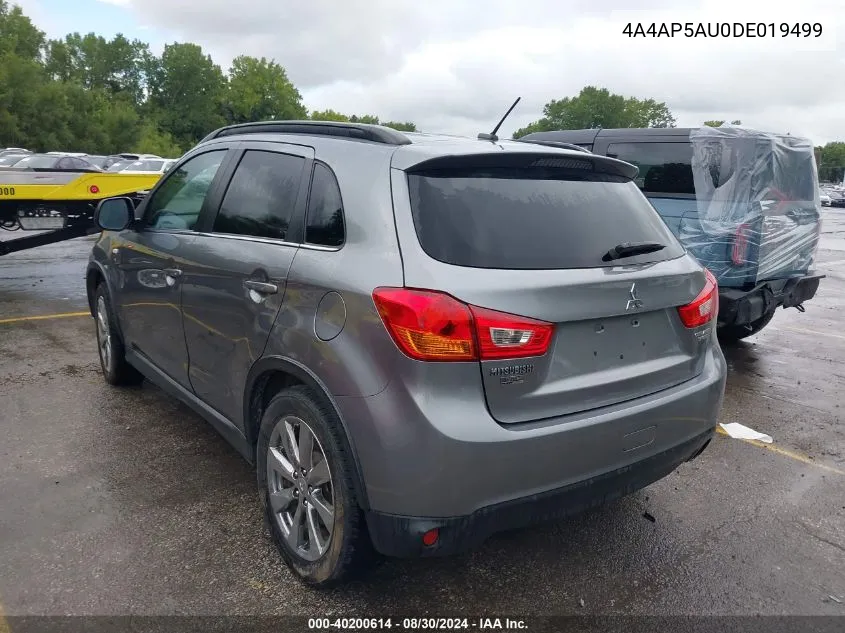 4A4AP5AU0DE019499 2013 Mitsubishi Outlander Sport Le