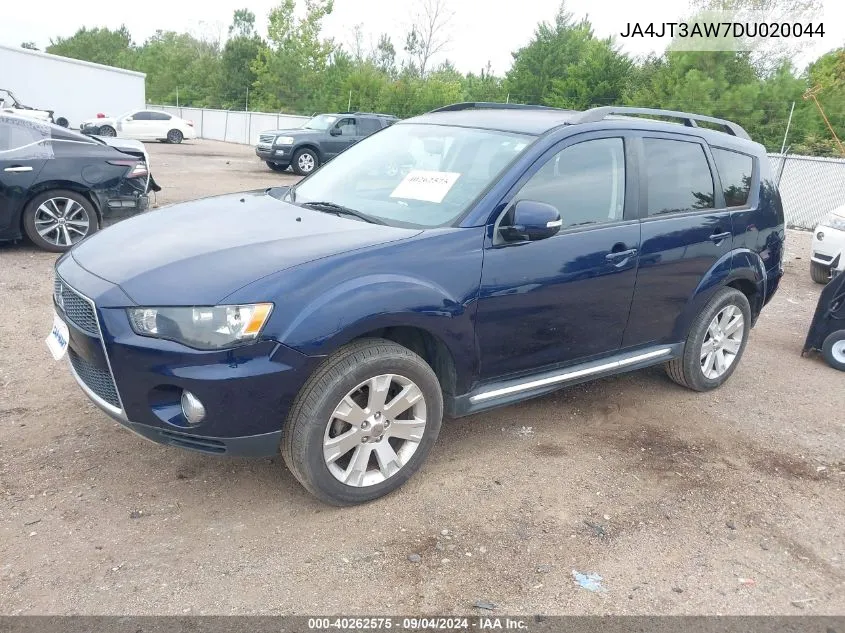 2013 Mitsubishi Outlander Se VIN: JA4JT3AW7DU020044 Lot: 40262575