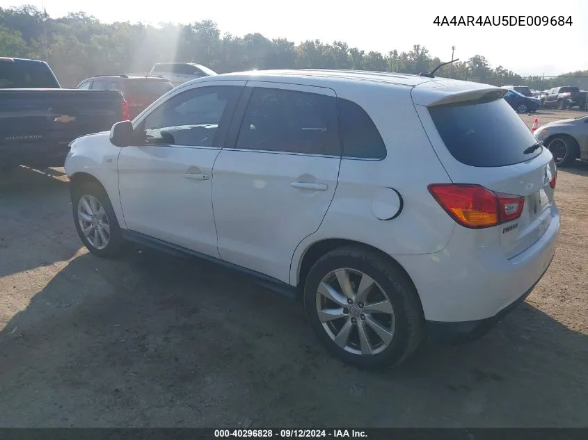 4A4AR4AU5DE009684 2013 Mitsubishi Outlander Sport Se